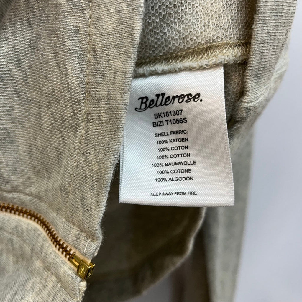 Bellerose Grey, Orange Zip Up Sweatshirt Size 18 - Spitalfields Crypt Trust