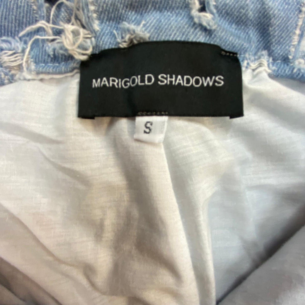 Marigold Shadows Blue Destroyed Jeans Size S - Spitalfields Crypt Trust