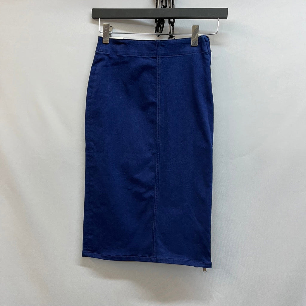 MiH Jeans Blue Bodycon High Rise Pencil Skirt Size 24 - Spitalfields Crypt Trust