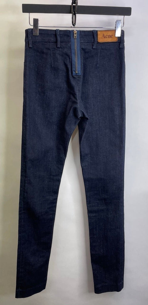 ACNE Navy Skinny Jeans Size 25/32 - Spitalfields Crypt Trust