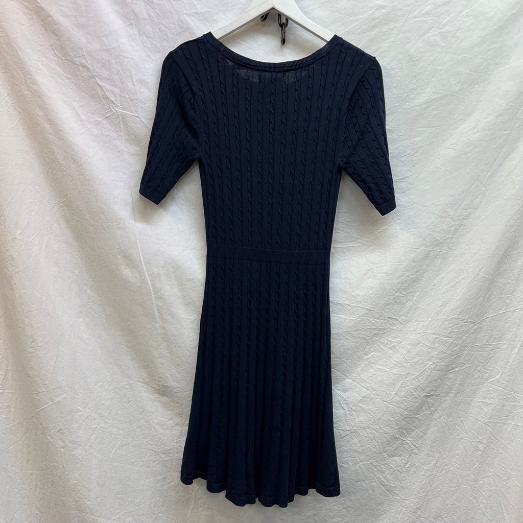 Bondelid Navy Nora Knitted Dress Size XS - Spitalfields Crypt Trust