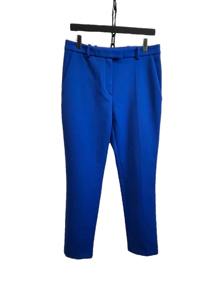 CARVEN Cobalt Blue Crop Trousers Size 38 - Spitalfields Crypt Trust