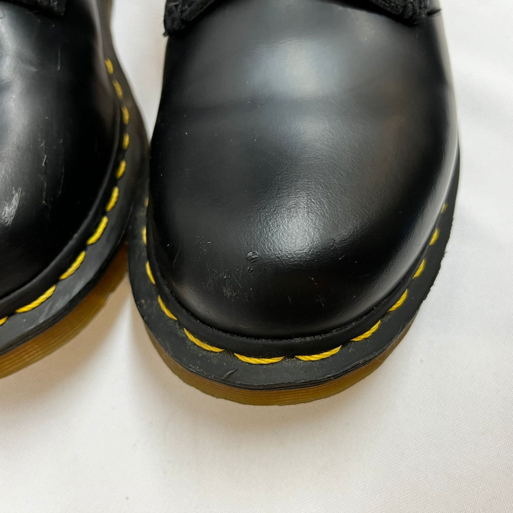 Dr Martens Black 8-Hole Lace Up Boots Size UK 5 EUR 38 - Spitalfields Crypt Trust