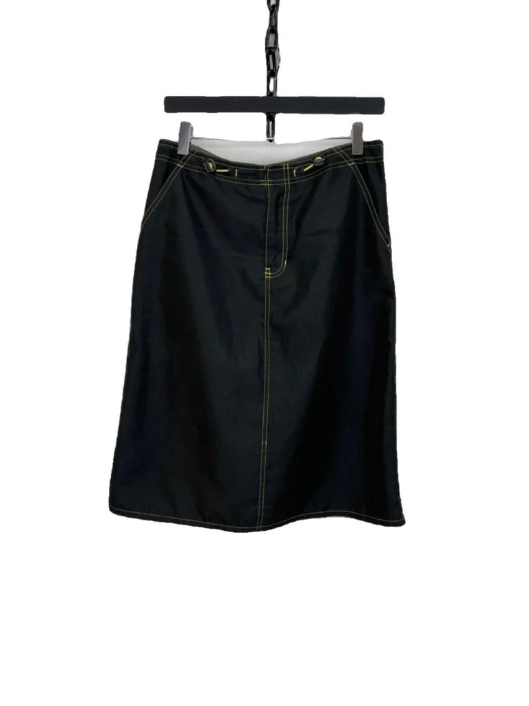GAP Black Contrast-Stitch Skirt Size S - Spitalfields Crypt Trust