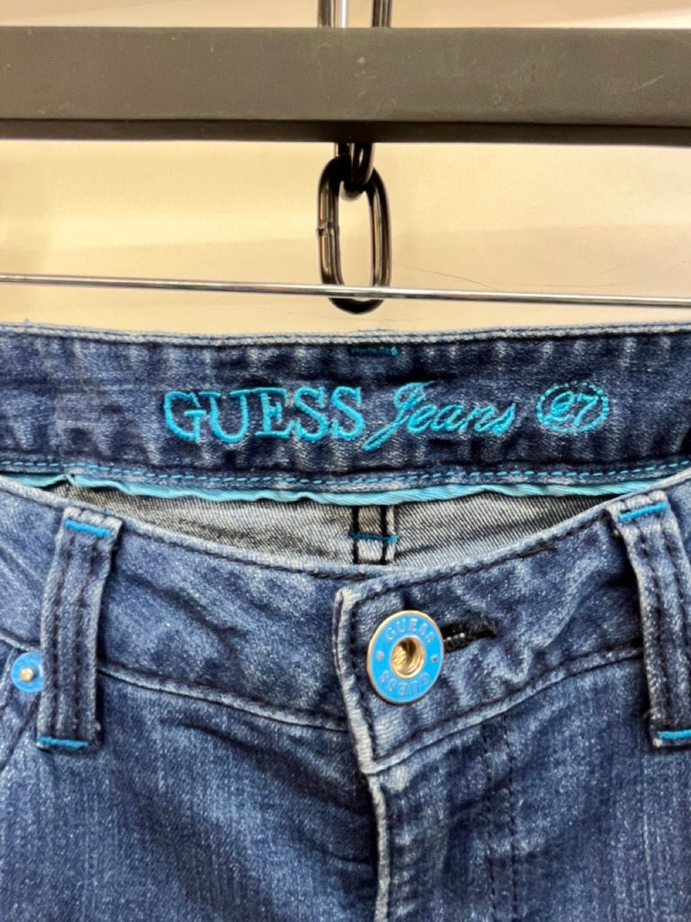 GUESS Blue Skinny Fit Jeans Size 27 - Spitalfields Crypt Trust