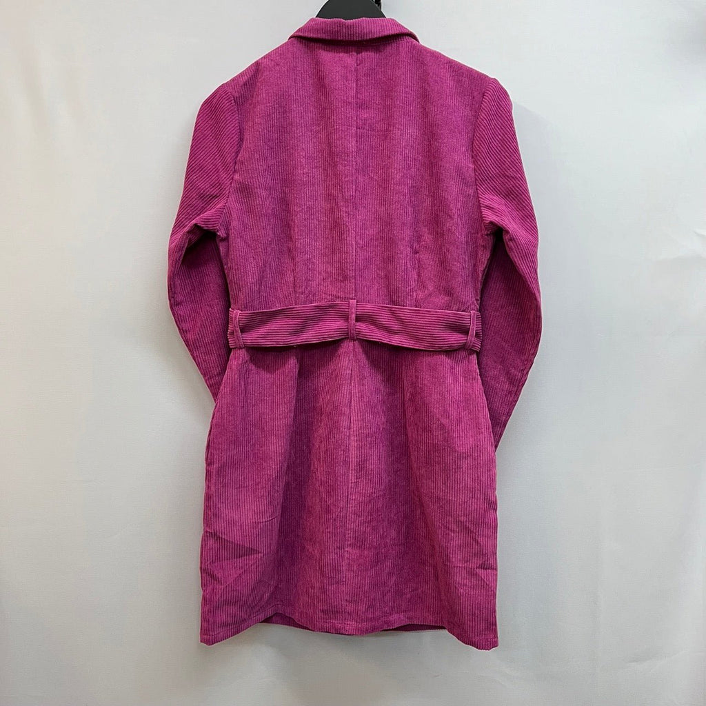 Lola May Purple Cord Mini Blazer Dress Size 12 New With Tags - Spitalfields Crypt Trust