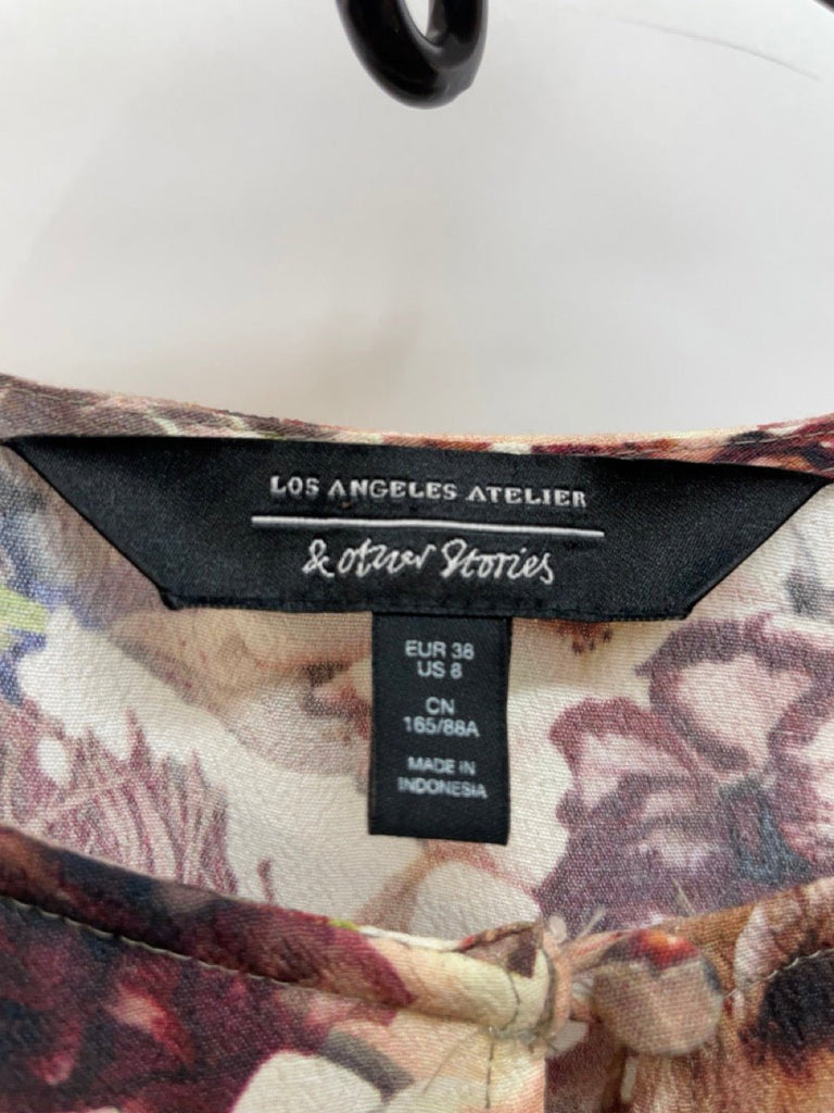 LOS ANGELES ATELIER & OTHER STORIES Floral Print Mini Dress Size EUR 38 - Spitalfields Crypt Trust