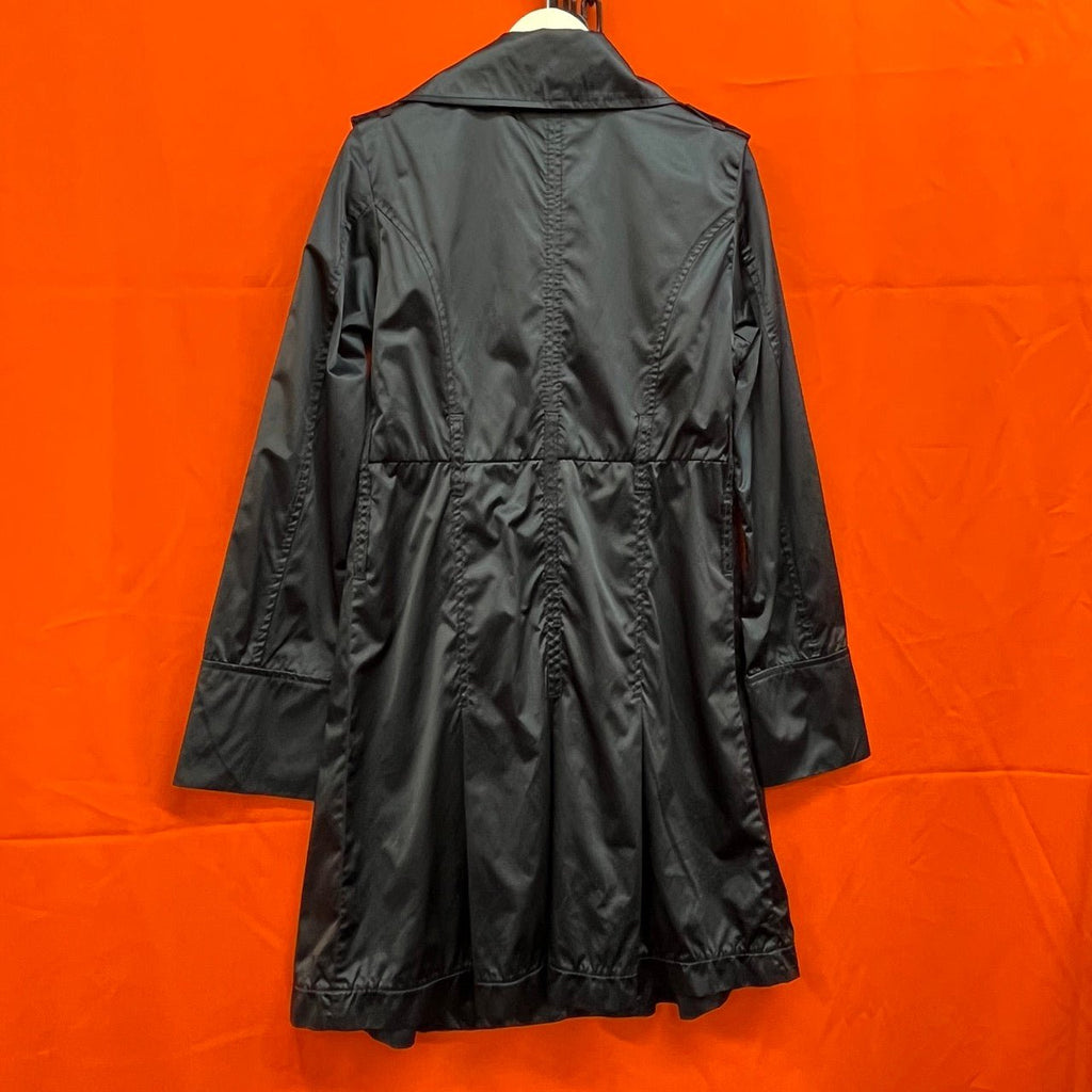 Miss Sixty Navy Double Breasted Trench Coat Size Small - Spitalfields Crypt Trust