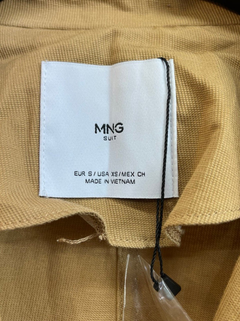 MNG Mango Camel Workwear Cargo Trench Coat Size EUR S - Spitalfields Crypt Trust