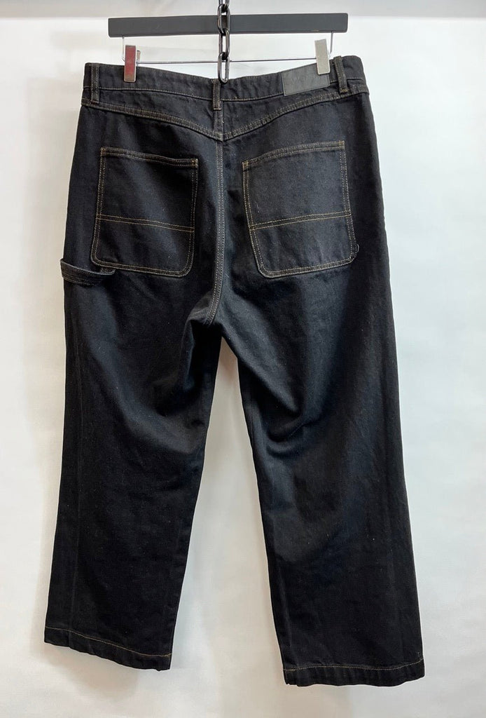 MONKI Black Carpenter Jeans Size 31 - Spitalfields Crypt Trust