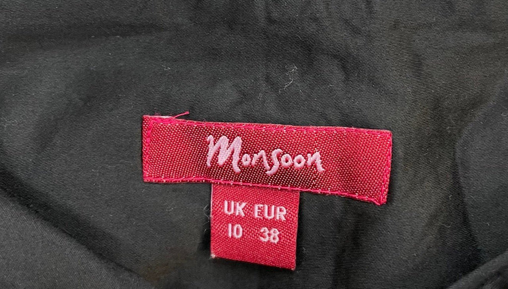 MONSOON Black, Red Lace Skirt Size UK 10 - Spitalfields Crypt Trust