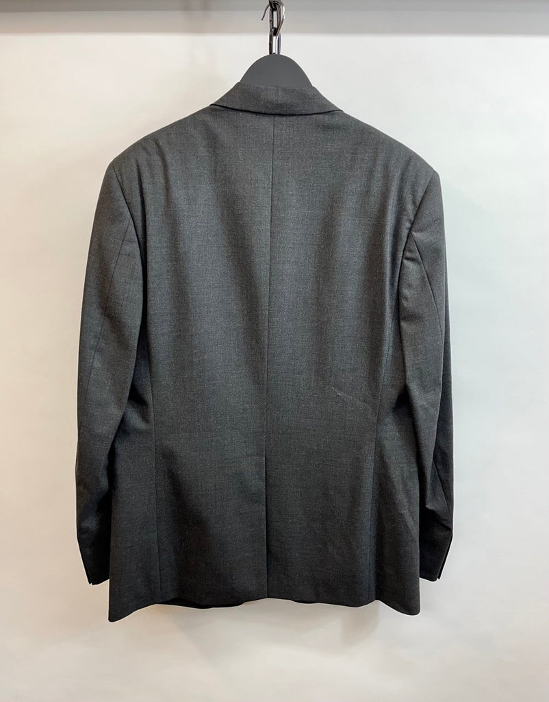 Prada Charcoal Single Breasted Blazer Jacket Size 50 Regular - Spitalfields Crypt Trust