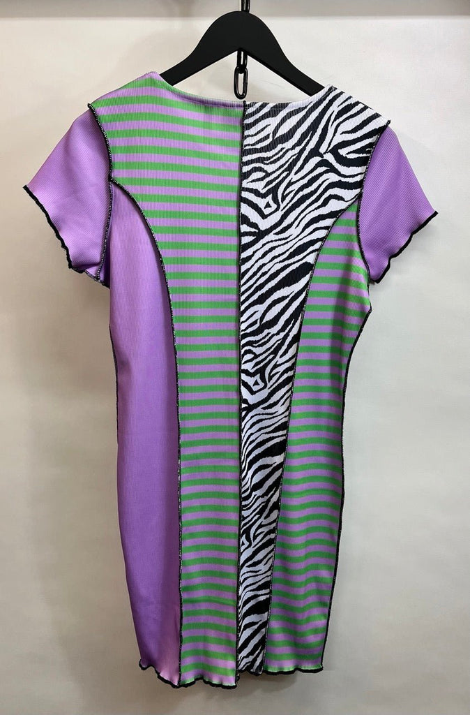RECLAIMED VINTAGE Multi-coloured Mini Dress Size UK 10 - Spitalfields Crypt Trust