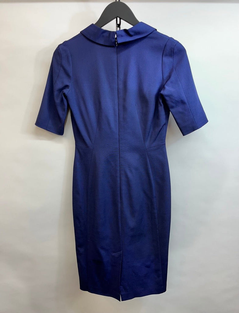 REISS Navy Angel Dress Size UK 6 - Spitalfields Crypt Trust