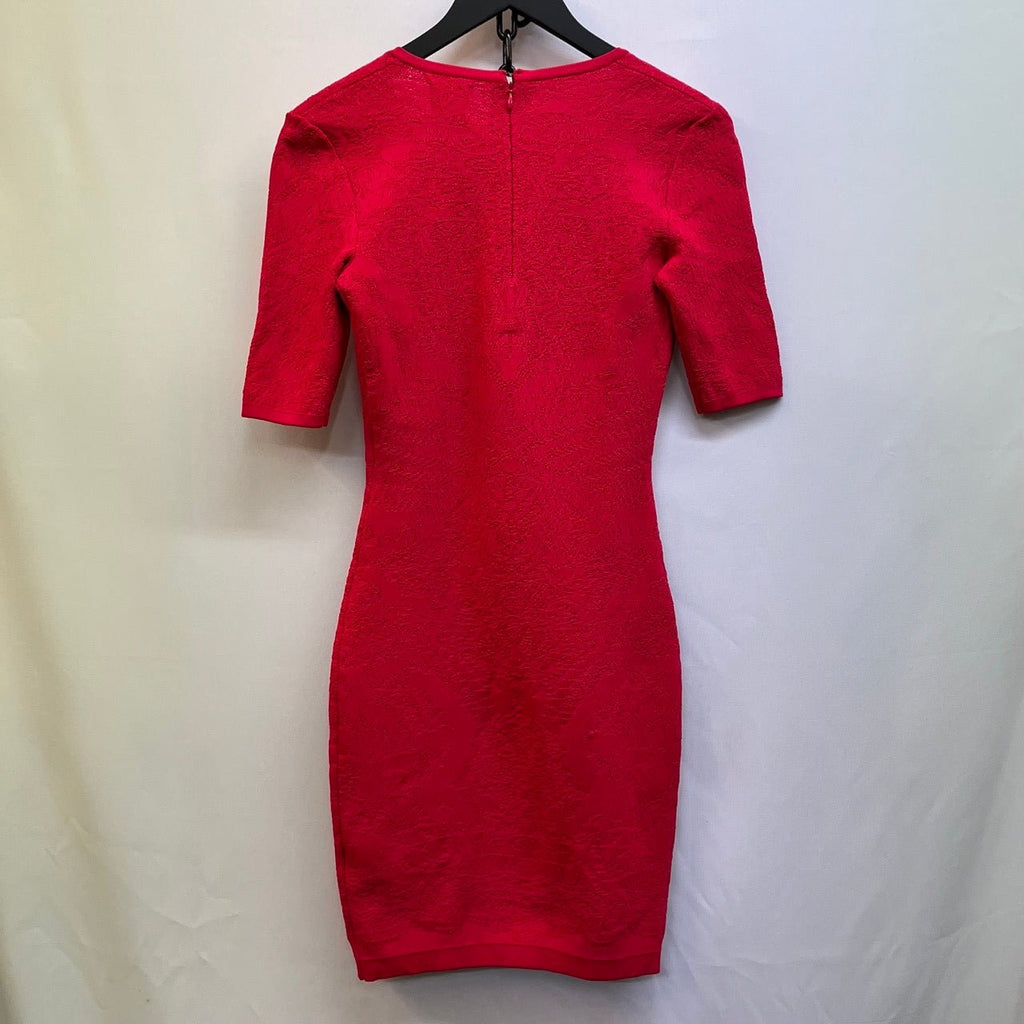 Reiss Pink Bunny Bodycon Dress Size UK 6 - Spitalfields Crypt Trust
