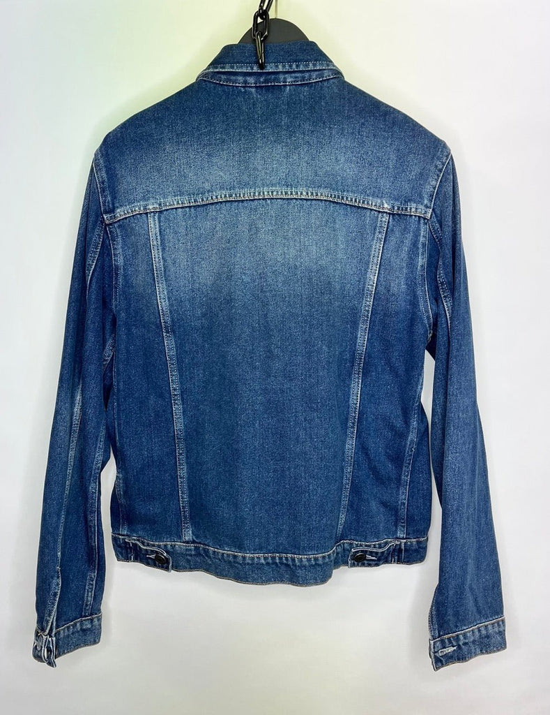 SELECTED HOMME Blue Denim Jacket Size L - Spitalfields Crypt Trust