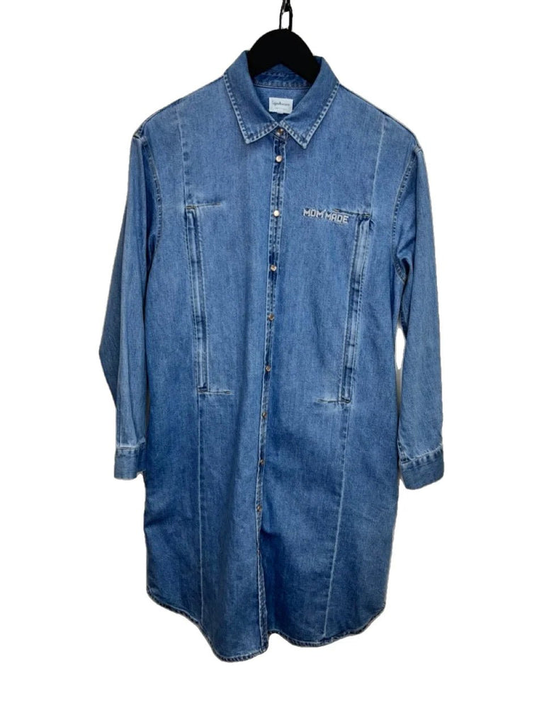 TAJINEBANANE Blue Denim Shirt Dress Size S - Spitalfields Crypt Trust