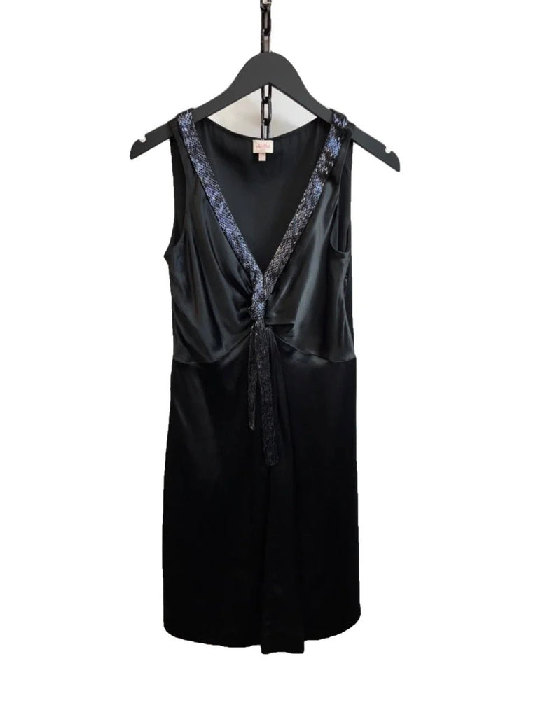 WHISTLES Black Sleeveless Dress Size UK 10 - Spitalfields Crypt Trust
