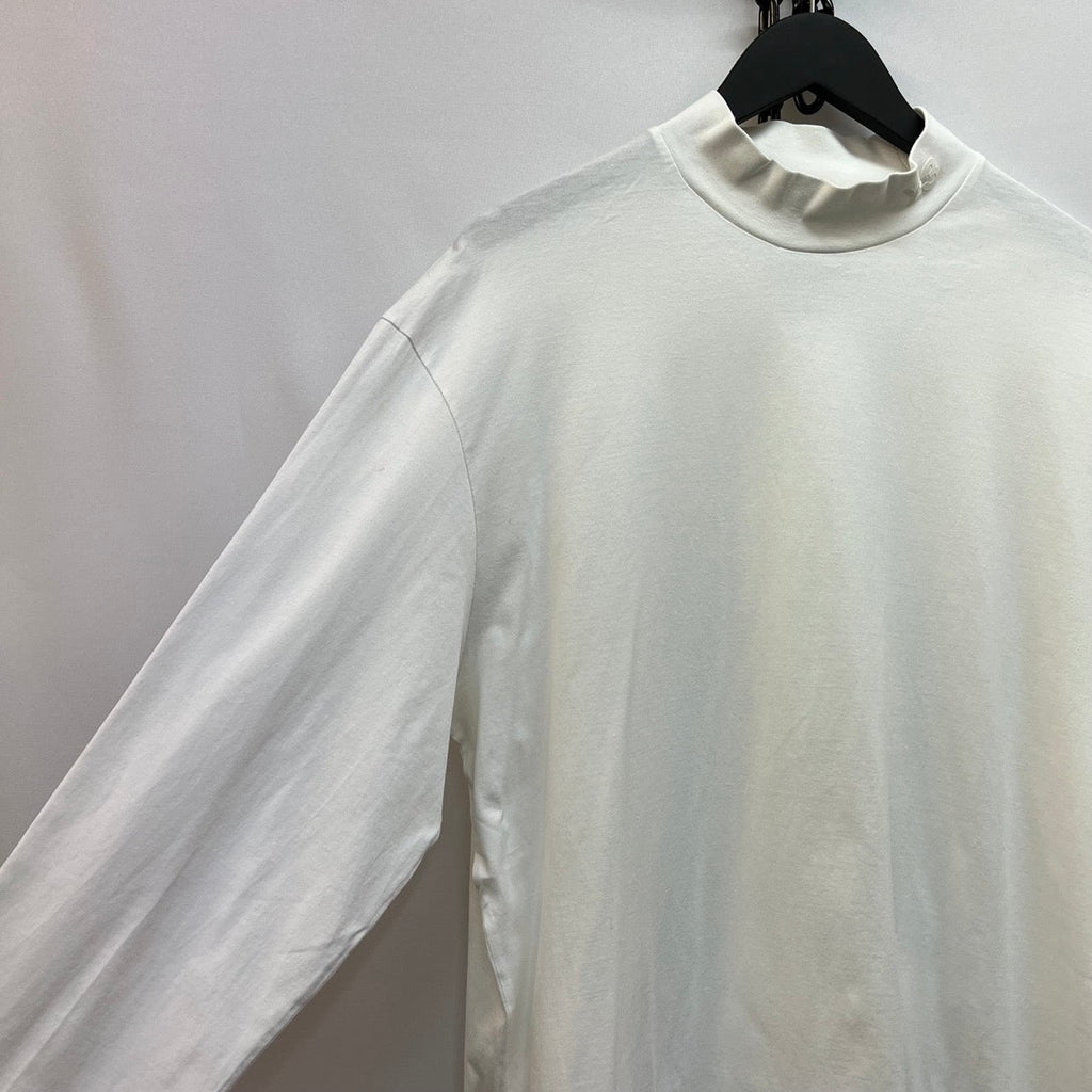 Y-3 White Crew Neck Long Sleeve T Shirt Size XL - Spitalfields Crypt Trust
